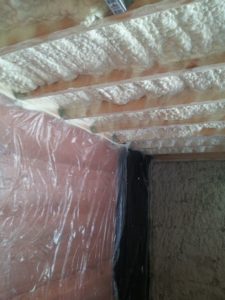 insulating a straw bale house